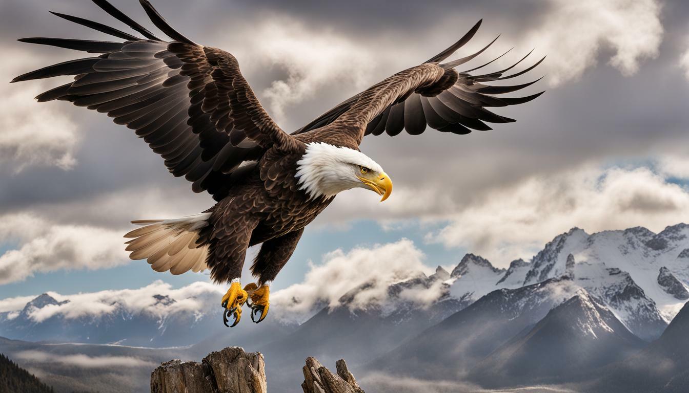 how high can bald eagles fly