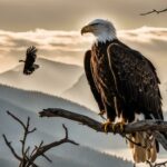How much do male bald eagles weigh