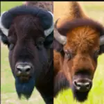 what is the difference between bison and american buffalo