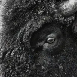 what sound does a bison make