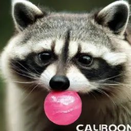 will bubble gum kill raccoons