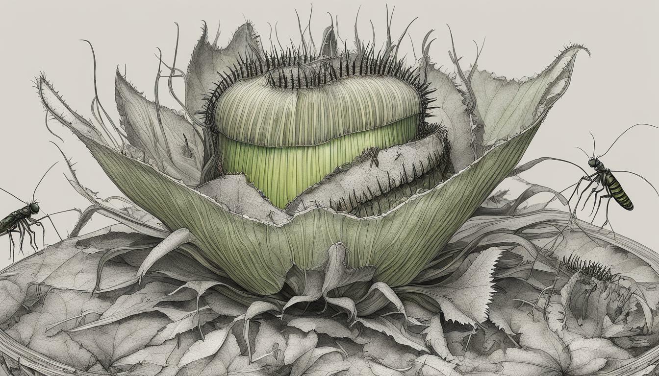 Can Venus flytraps have dead bugs? Like Dead Flies