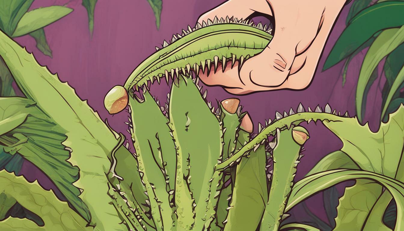 What if I put my finger in a Venus flytrap?