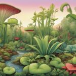 can venus flytraps be grown alongside other plants?