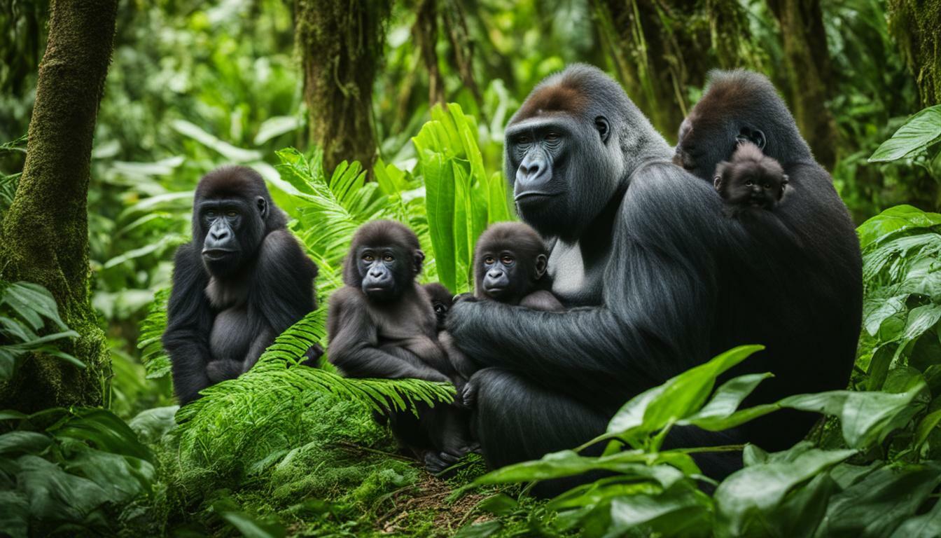 gorilla parenting and family dynamics.