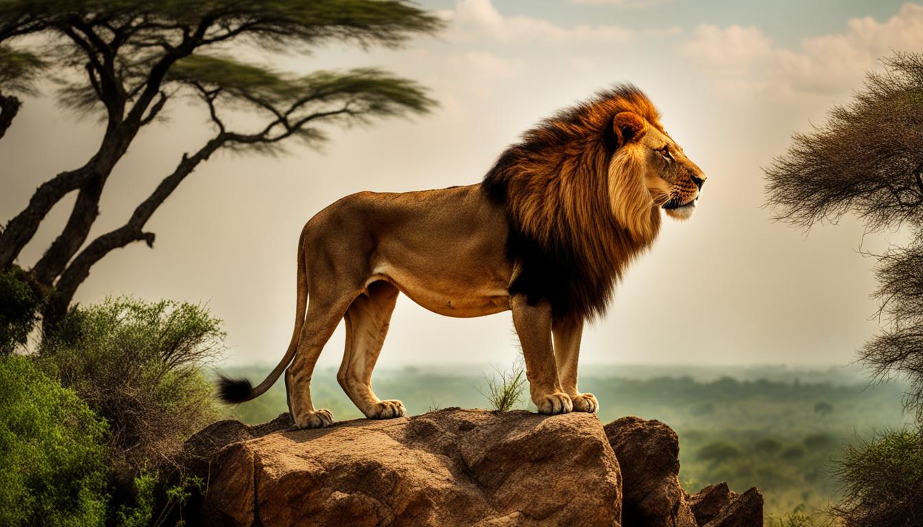 Lion impact on ecosystems