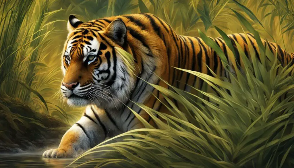 How have tigers adapted to their environments?