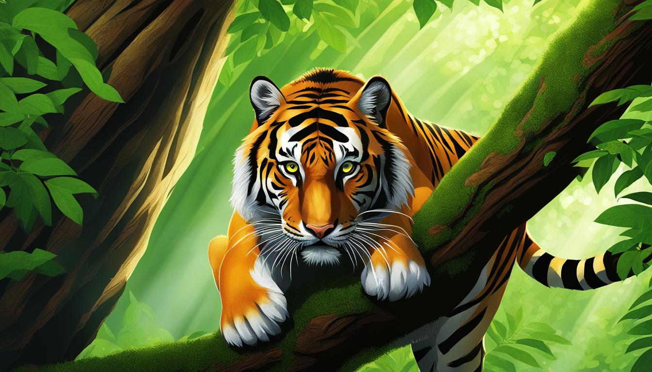 Tiger tree climbing