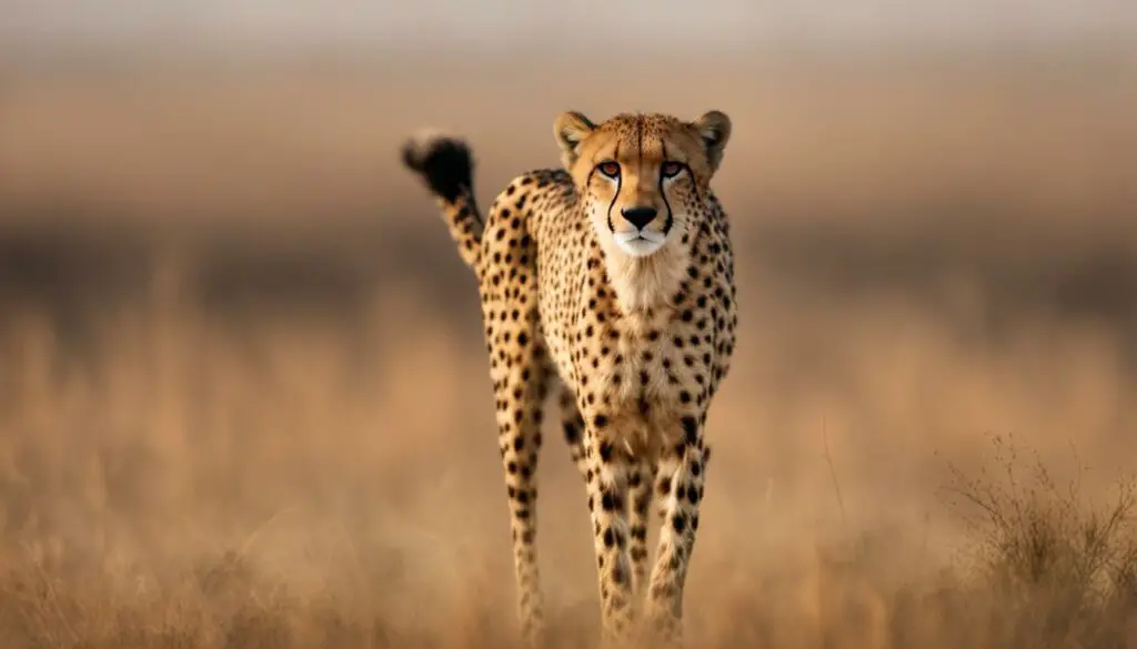 Cheetah adaptation to climate change