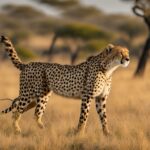 Cheetah climbing ability