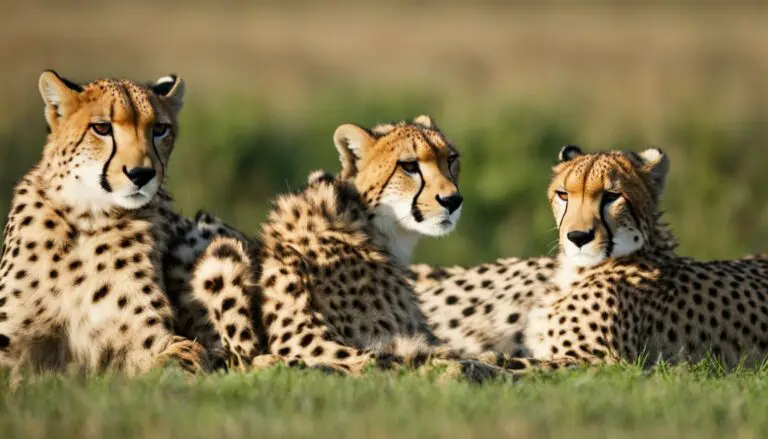 How do cheetahs interact with each other in the wild?