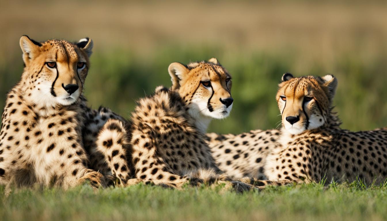 Cheetah social behavior