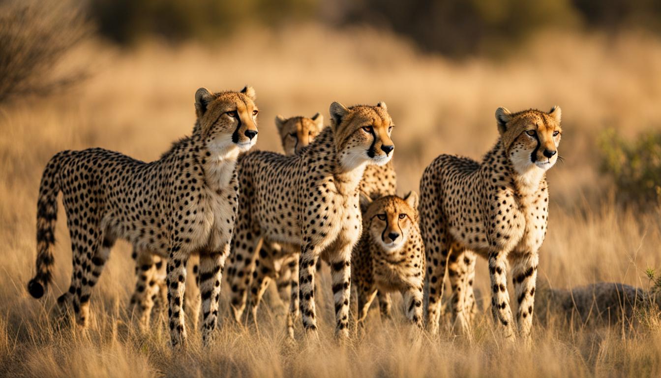 Cheetah social hierarchy