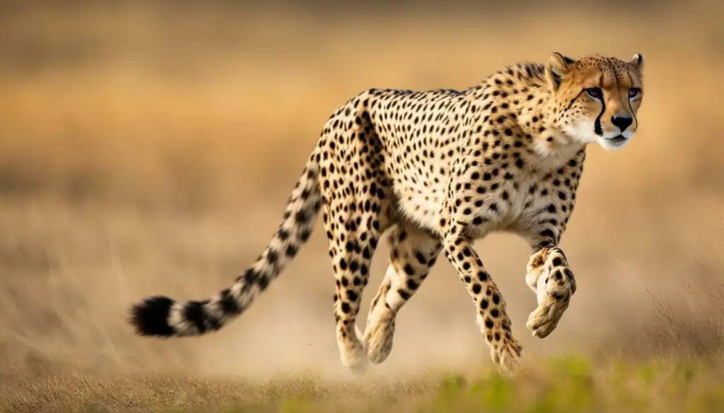 How fast can cheetahs run, and what enables their incredible speed?