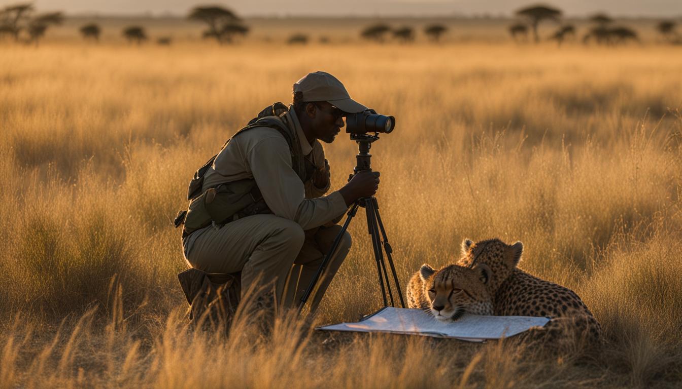 Cheetah tracking and study