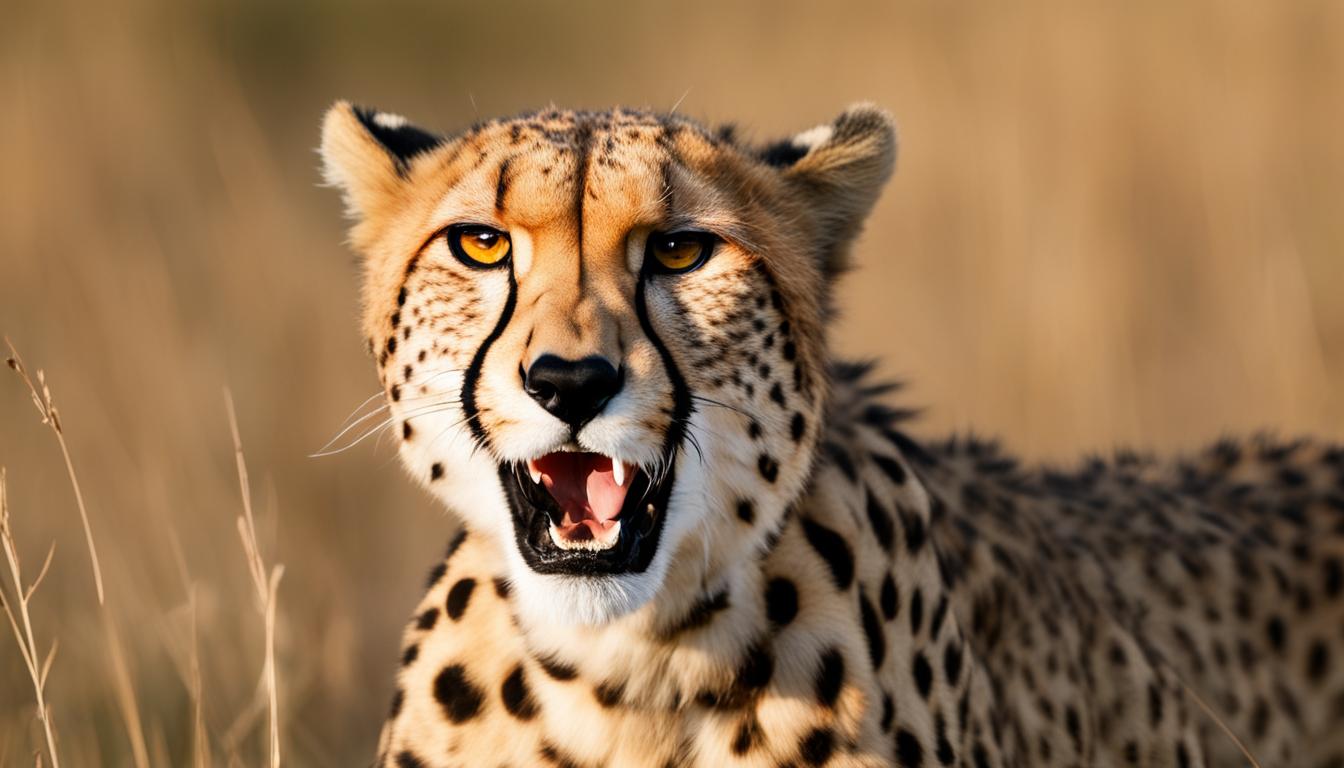 Cheetah vocalizations