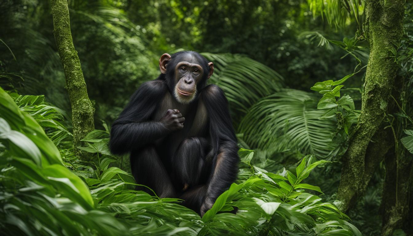 What are the key conservation efforts to protect chimpanzees?