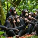 What are some interesting facts about chimpanzees?