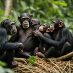 Chimpanzee family bonds