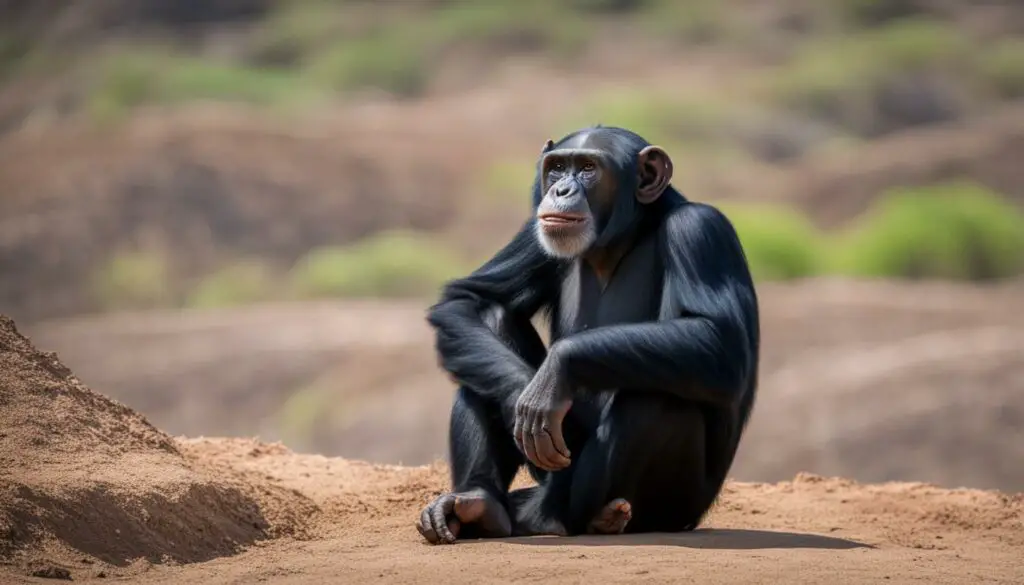 How many chimpanzees are left in the wild?