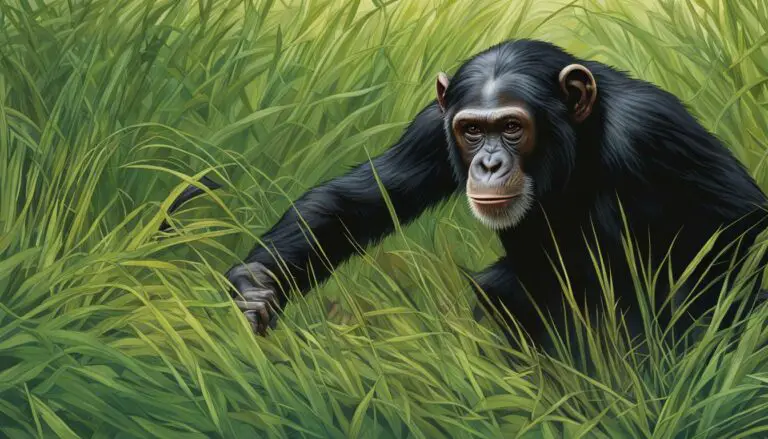 Do chimpanzees hunt, and what are their hunting strategies?