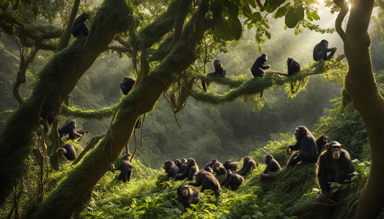 Chimpanzee territory