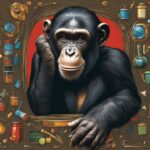 What sounds and communication methods do chimpanzees use?