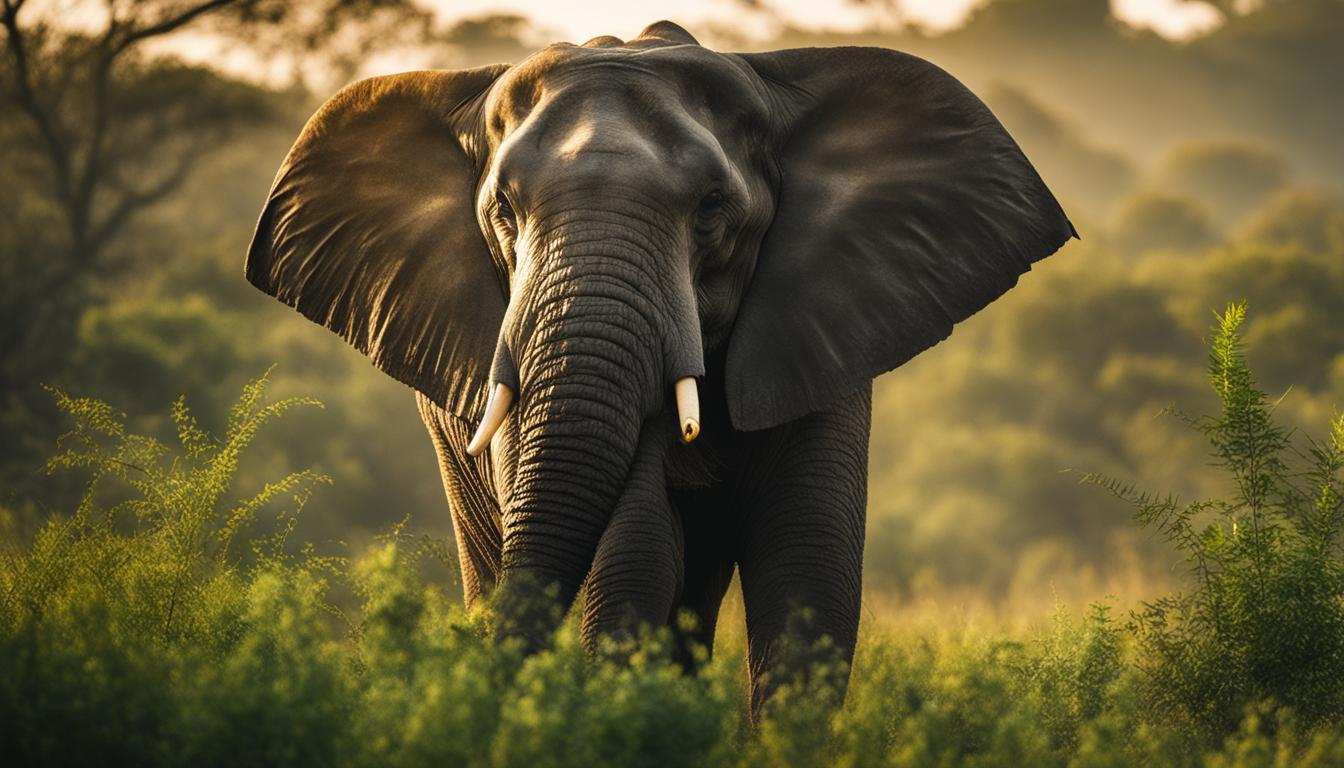 What is the average lifespan of an elephant in the wild?