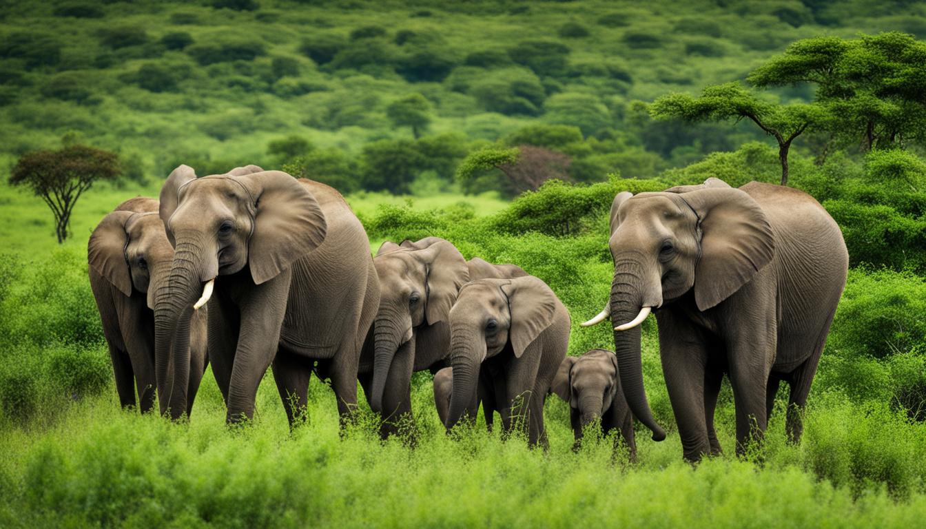 Are there successful cases of elephant conservation?