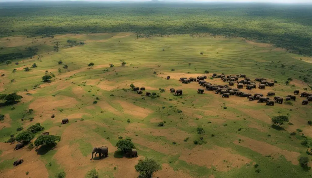 How do human-elephant conflicts impact elephant populations?