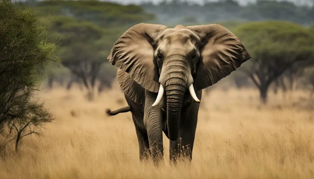Elephant in Natural Habitat