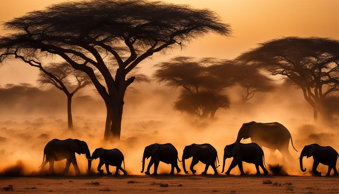 Elephant migration