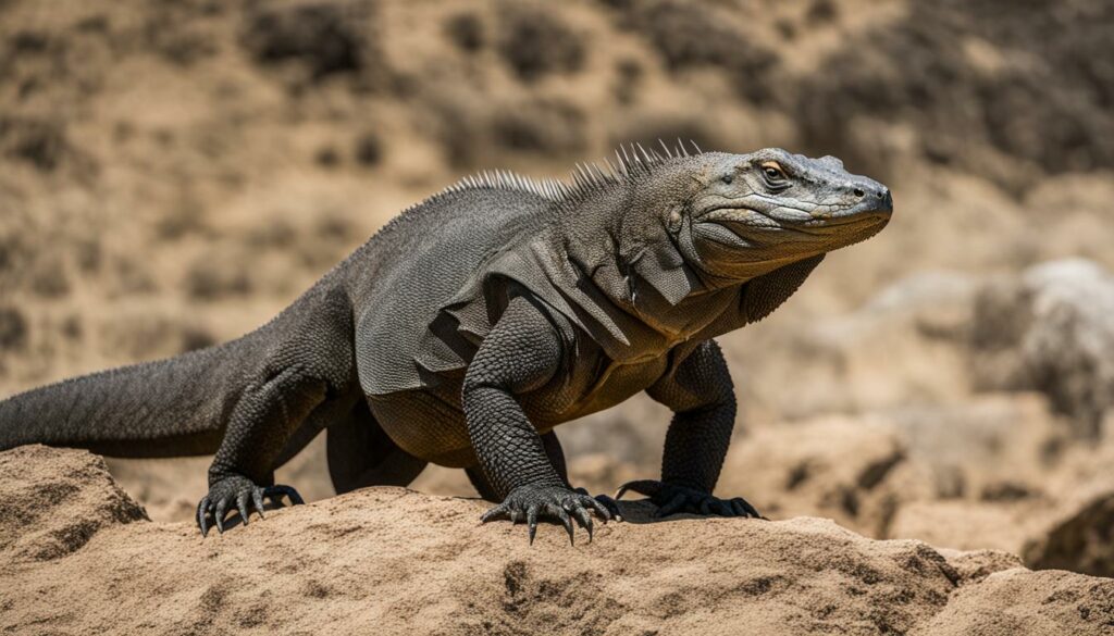 Endangered Komodo Dragon