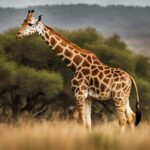 How have giraffes adapted to their environments?
