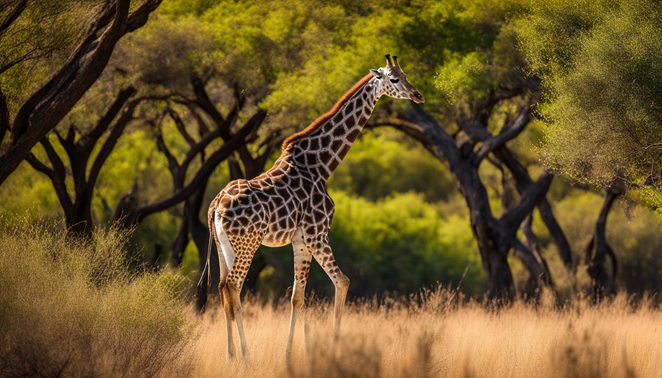 Giraffe habitat