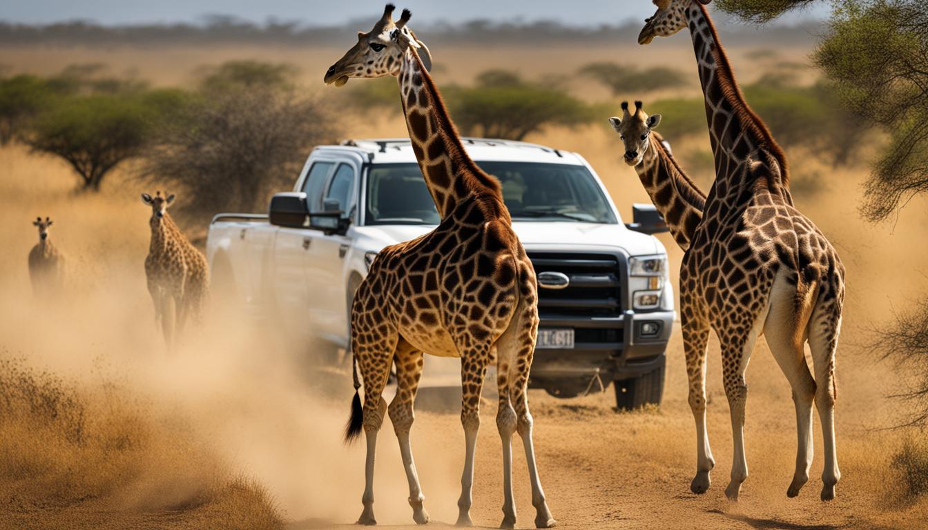 Are there any natural predators of giraffes in the wild?