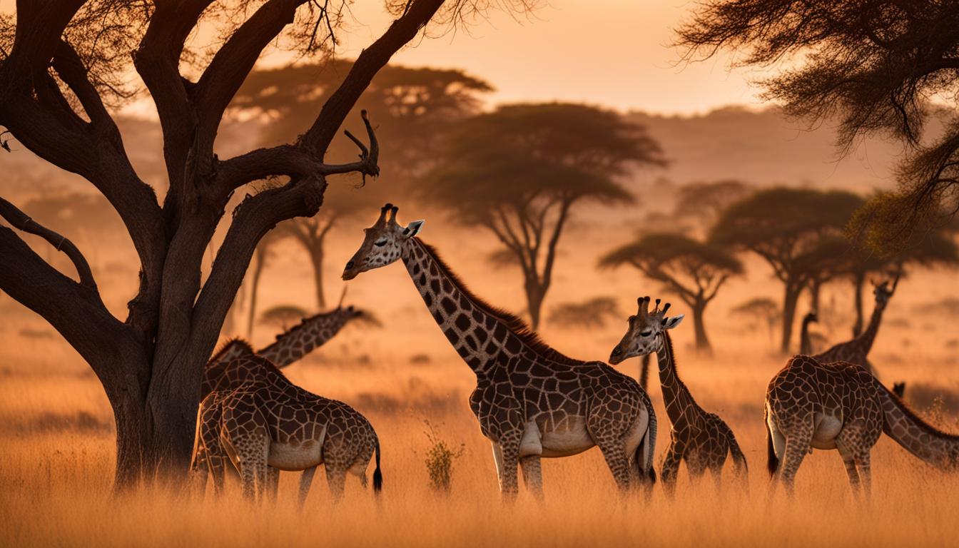Giraffe sleep patterns