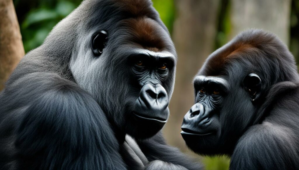 Gorilla body language