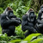 What diseases pose a threat to wild gorilla populations?