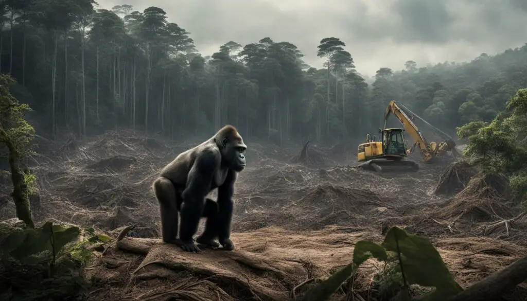 What is the current conservation status of gorilla populations?