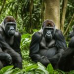 Gorilla social behavior