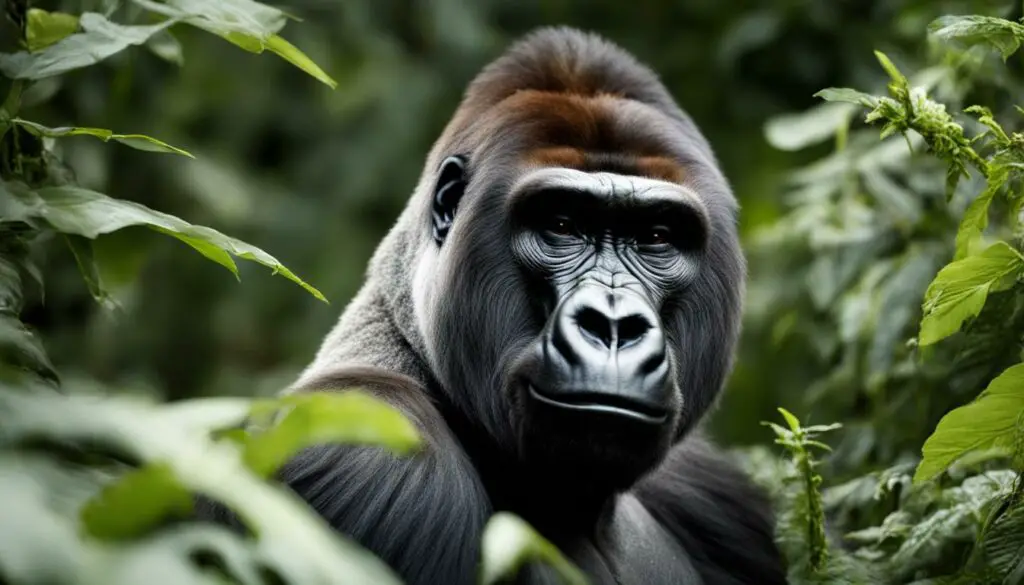 What sounds and communication methods do gorillas use?
