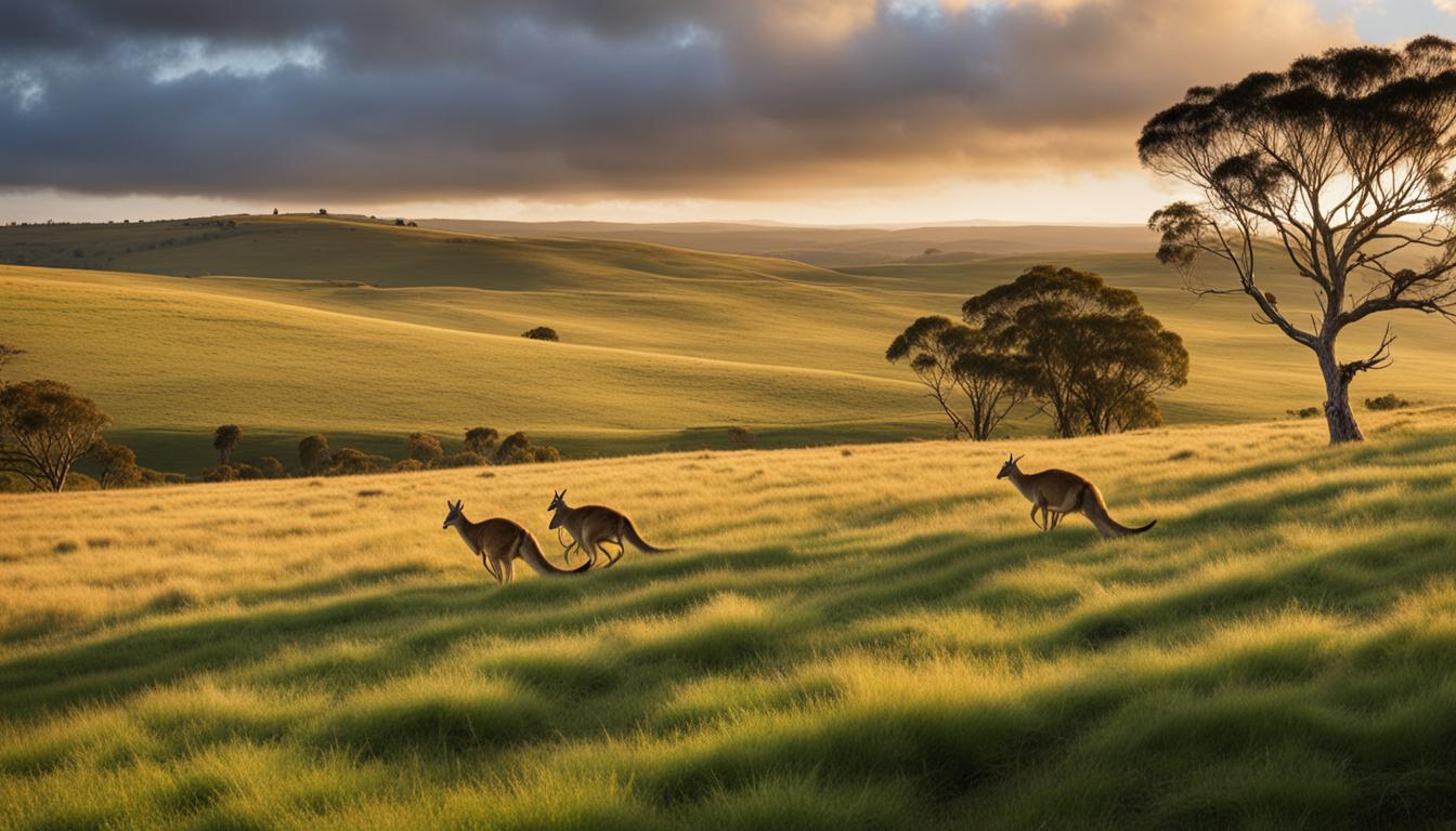 Kangaroo habitat