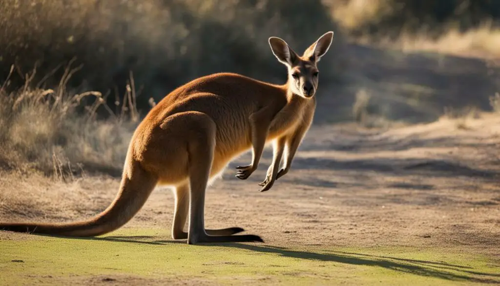 How do kangaroos mate and reproduce in the wild?