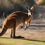 How do kangaroos mate and reproduce in the wild?