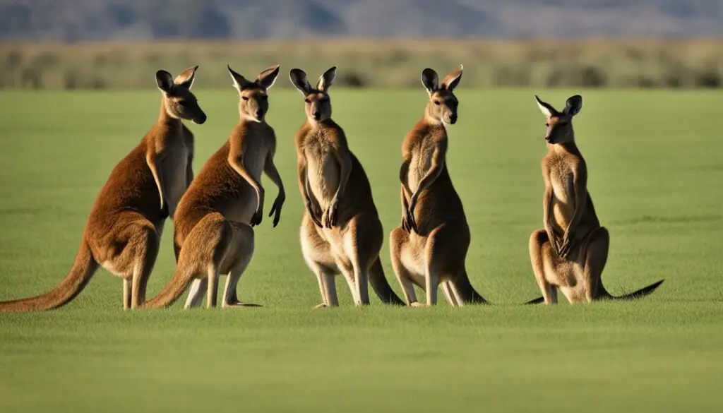 Kangaroo social flexibility and adaptability