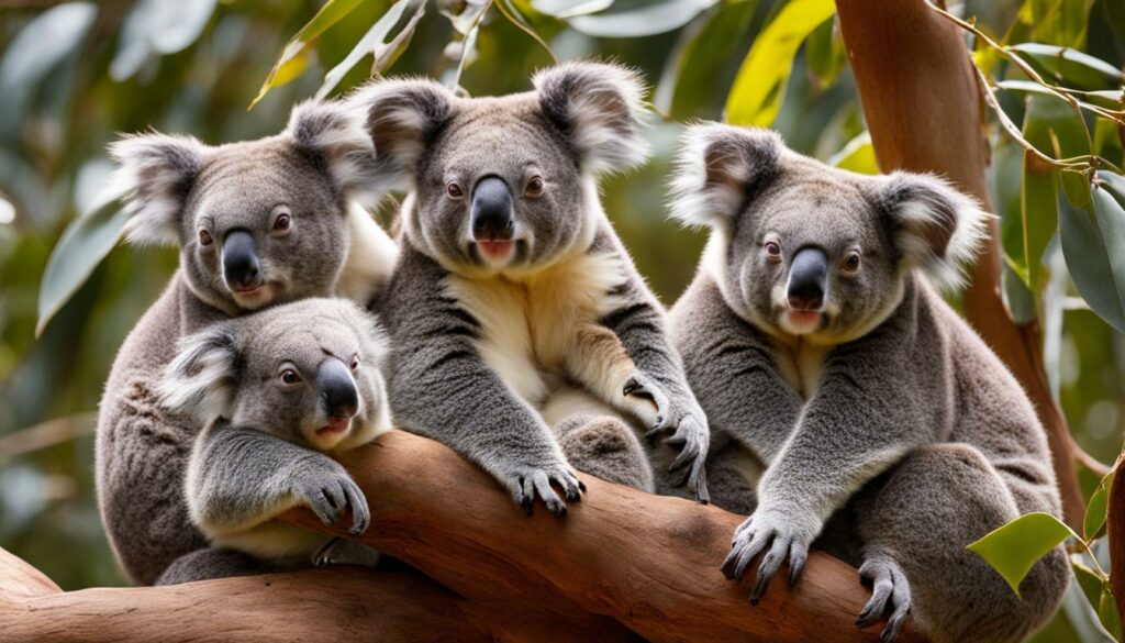 Koala Behavior and Social Structure