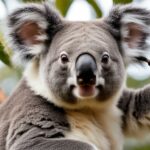 What is the anatomy and body structure of a koala?