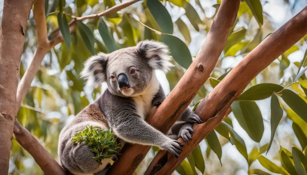 Where can koalas be found in the wild?