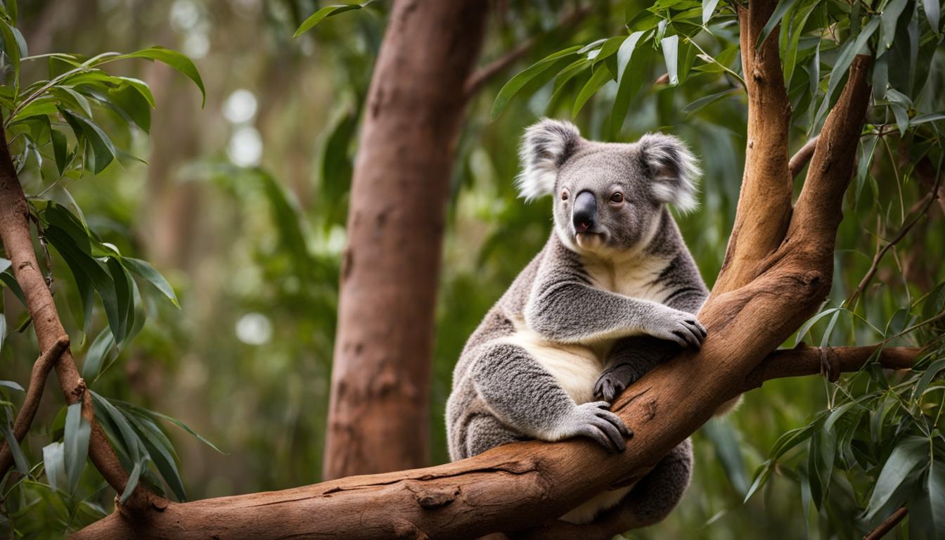 How do koalas interact with each other in the wild?